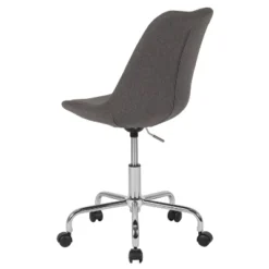 Emma And Oliver Mid-Back Dark Gray Fabric Pneumatic Lift Task Office Chair -Home office GUEST ce67a46d 566b 4a6d ac7e 9acf54ed2f53