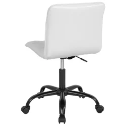 Emma And Oliver Home Office Armless Task Office Chair With Tufted Back/Seat -Home office GUEST cf573aad e49a 4ace 9695 819dc11f5798