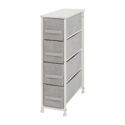 Emma And Oliver 4 Drawer Vertical Slim Storage Dresser-Wood Top & Fabric Pull Drawers 21 Emma And Oliver 4 Drawer Vertical Slim Storage Dresser-Wood Top & Fabric Pull Drawers -Home office GUEST d320c42d ea64 40e0 93d2 886f5618d454
