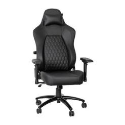 Emma And Oliver Ergonomic High Back Adjustable Gaming Chair With 4D Armrests, Head Pillow And Adjustable Lumbar Support -Home office GUEST d53e09d8 b14a 4a5f 9eda 7c0361126cf4