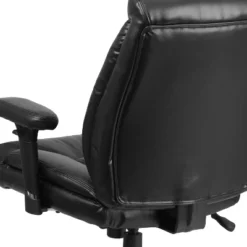Emma And Oliver 400 Lb. Big & Tall Mid-Back Deep Tufted Ergonomic Task Office Chair & Arms -Home office GUEST d7661cbf 2a59 4c65 a176 9646668b1e04