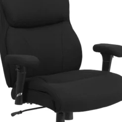 Emma And Oliver 400 Lb. Big & Tall Mid-Back Swivel Clean Line Stitch Ergonomic Task Office Chair -Home office GUEST d774aa6b ab39 49bc 8124 21e7a653229e