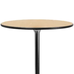 Emma And Oliver Wood Cocktail Dining And Event Table With 30" And 42" Columns -Home office GUEST d983f18f 2905 444f 9359 6b70eabe6925