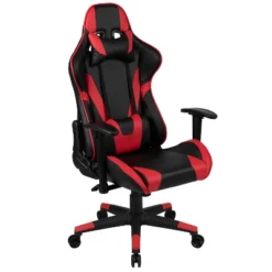 Emma And Oliver Racing Gaming Ergonomic Chair With Fully Reclining Back In Red LeatherSoft -Home office GUEST da310704 5a54 46cd 818c 08b37499b6c9