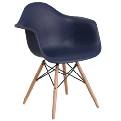 Emma And Oliver Plastic Accent Dining Chair With Arms And Wooden Legs 27 Emma And Oliver Plastic Accent Dining Chair With Arms And Wooden Legs -Home office GUEST de274f23 1263 4a06 8d36 3566f4552f0e