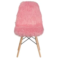 Emma And Oliver Shaggy Dog Fur Accent Chair -Home office GUEST e03b9b4a 0480 4671 8a32 dc9a27de8ca8