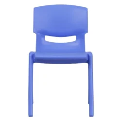 Emma And Oliver 4 Pack Plastic Stackable K-2 School Chair With 13.25"H Seat -Home office GUEST e13c4693 e22e 4a4e 8326 b5e9f661256c