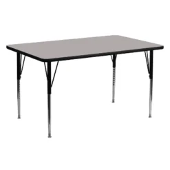 Emma And Oliver 24x60 Rectangle HP Laminate Adjustable Activity Table -Home office GUEST e17b79eb febd 418f b8e7 1d10d77688ce