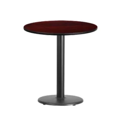 Emma And Oliver 24" Round Laminate Table Top With 18" Round Table Height Base 7 Emma And Oliver 24" Round Laminate Table Top With 18" Round Table Height Base -Home office GUEST e18bc5db ae6a 4788 80bb b6958924d03d