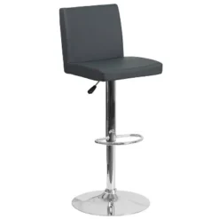 Emma And Oliver Panel Back Adjustable Height Barstool With Chrome Base 20 Emma And Oliver Panel Back Adjustable Height Barstool With Chrome Base -Home office GUEST e2c0c9ad a062 4a01 af2d b64ae315c563