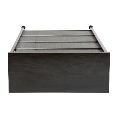 Emma And Oliver 4 Drawer Vertical Slim Storage Dresser-Wood Top & Fabric Pull Drawers 5 Emma And Oliver 4 Drawer Vertical Slim Storage Dresser-Wood Top & Fabric Pull Drawers - Image 5