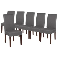 Emma And Oliver Six Mid-Century Parsons Chairs And Hardwood Frame For Kitchen, Dining Room & More 31 Emma And Oliver Six Mid-Century Parsons Chairs And Hardwood Frame For Kitchen, Dining Room & More -Home office GUEST e962ad2a 5f27 44f2 bdee 3b3129f9b558