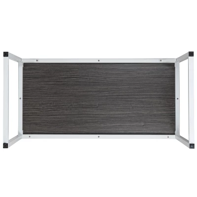 Emma And Oliver Industrial Modern Desk-47"L Commercial Grade Home Office Desk 12 Emma And Oliver Industrial Modern Desk-47"L Commercial Grade Home Office Desk - Image 12