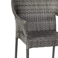 Emma And Oliver All-Weather Indoor/Outdoor Stacking Patio Dining Chairs With Steel Frame And Weather Resistant PE Rattan 19 Emma And Oliver All-Weather Indoor/Outdoor Stacking Patio Dining Chairs With Steel Frame And Weather Resistant PE Rattan -Home office GUEST ebb0b05c 90f6 402c b303 64c8ffff2612