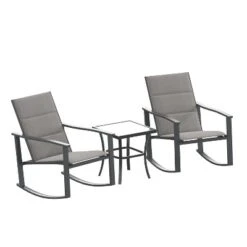 Emma And Oliver 3 Piece Outdoor Rocking Chair Patio Set With Flex Comfort Material And Metal Framed Glass Top Table 26 Emma And Oliver 3 Piece Outdoor Rocking Chair Patio Set With Flex Comfort Material And Metal Framed Glass Top Table -Home office GUEST f5b8cd56 8d8c 44fa 8a28 ab046f212f20