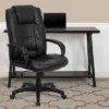 Emma And Oliver High Back Multi-Line Stitch Executive Swivel Office Chair With Arms