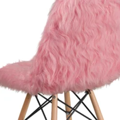 Emma And Oliver Shaggy Dog Fur Accent Chair -Home office GUEST ffa4d944 edfe 468a ba02 074f91783c99